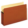 Redrope Expanding File Pockets, 3.5" Expansion, Legal Size, Redrope, 25/Box