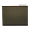 Deluxe Reinforced Recycled Hanging File Folders, Letter Size, 1/3-Cut Tab, Standard Green, 25/box