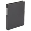 Economy Non-View Round Ring Binder, 3 Rings, 1" Capacity, 11 X 8.5, Black