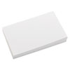 <strong>Universal®</strong><br />Unruled Index Cards, 3 x 5, White, 100/Pack