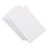 <strong>Universal®</strong><br />Ruled Index Cards, 5 x 8, White, 100/Pack