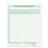 Weekly Expense Envelope, 8.5 X 11, 1/page, 20 Forms
