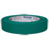 Color Masking Tape, 3" Core, 0.94" x 60 yds, Green