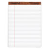 <strong>TOPS™</strong><br />"The Legal Pad" Ruled Perforated Pads, Wide/Legal Rule, 50 White 8.5 x 11.75 Sheets, Dozen