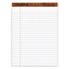 "The Legal Pad" Ruled Perforated Pads, Wide/Legal Rule, 50 White 8.5 x 11.75 Sheets