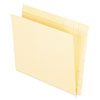 Manila Conversion Folders, Straight Tabs, Letter Size, 0.75" Expansion, Manila, 100/Box