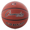 <strong>Champion Sports</strong><br />Composite Basketball, Official Size, Brown