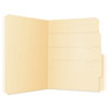 Divide It Up File Folder, 1/2-Cut Tabs: Assorted, Letter Size, 0.75" Expansion, Manila, 24/Pack