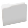 <strong>Pendaflex®</strong><br />Colored File Folders, 1/3-Cut Tabs: Assorted, Letter Size, Gray/Light Gray, 100/Box