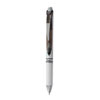 <strong>Pentel®</strong><br />EnerGel RTX Gel Pen, Retractable, Fine 0.5 mm Needle Tip, Black Ink, White/Black Barrel