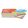 Self-Stick Note Pads, 3" x 3", Assorted Bright Colors, 100 Sheets/Pad, 12 Pads/Pack