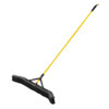 Maximizer Push-To-Center Broom, Poly Bristles, 36 X 58.13, Steel Handle, Yellow/black