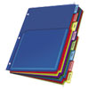 <strong>Cardinal®</strong><br />Expanding Pocket Index Dividers, 8-Tab, 11 x 8.5, Assorted, 1 Set