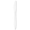 Style Setter Mediumweight Plastic Knives, White, 1000/carton