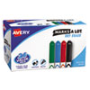 Marks A Lot Pen-Style Dry Erase Marker Value Pack, Medium Chisel Tip, Assorted Colors, 24/set (29860)
