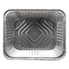 <strong>Durable Packaging</strong><br />Aluminum Steam Table Pans, Half-Size Deep—120 oz., 2.56" Deep, 10.38 x 12.75, 100/Carton