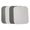 <strong>Durable Packaging</strong><br />Flat Board Lids, For 1 lb Oblong Pans, Silver, Paper, 1,000 /Carton