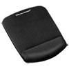 <strong>Fellowes®</strong><br />PlushTouch Mouse Pad with Wrist Rest, 7.25 x 9.37, Black