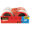 <strong>Scotch®</strong><br />3850 Heavy-Duty Packaging Tape with Dispenser, 3" Core, 1.88" x 54.6 yds, Clear, 4/Pack