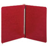 Presstex Report Cover with Tyvek Reinforced Hinge, Two-Piece Prong Fastener, 3" Capacity, 8.5 x 11, Executive Red
