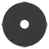 High Performance Stripping Floor Pads, 19" Diameter, Black, 5/carton