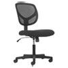 1-Oh-One Mid-Back Task Chairs, Supports Up To 250 Lb, 17" To 22" Seat Height, Black