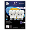 LED Soft White A19 Dimmable Light Bulb, 10 W, 4/Pack