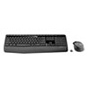 <strong>Logitech®</strong><br />MK345 Wireless Combo, 2.4 GHz Frequency/30 ft Wireless Range, Black