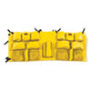 Slim Jim Caddy Bag, 19 Compartments, 10.25 x 19, Yellow