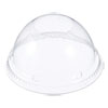 Lids for Foam Cups and Containers, Fits 12 oz to 24 oz Cups, Clear, 1,000/Carton