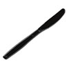 <strong>Dixie®</strong><br />Plastic Cutlery, Heavyweight Knives, Black, 1,000/Carton