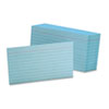 <strong>Oxford™</strong><br />Ruled Index Cards, 3 x 5, Blue, 100/Pack