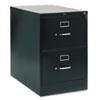210 Series Vertical File, 2 Legal-Size File Drawers, Black, 18.25" X 28.5" X 29"