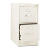 310 Series Vertical File, 2 Letter-Size File Drawers, Putty, 15" X 26.5" X 29"