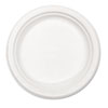 Paper Dinnerware, Plate, 8.75" dia, White, 500/Carton