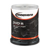 <strong>Innovera®</strong><br />DVD-R Recordable Discs, 4.7 GB, 16x, Spindle, Silver, 100/Pack