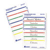<strong>Avery®</strong><br />Printable 4" x 6" - Permanent File Folder Labels, 0.69 x 3.44, White, 7/Sheet, 36 Sheets/Pack, (5215)