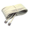 <strong>Softalk®</strong><br />Telephone Extension Cord, Plug/Plug, 25 ft, Ivory