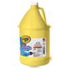 Washable Paint, Yellow, 1 Gal