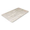 Cushion-Step Surface Mat, 36 X 60, Marbleized Rubber, Gray