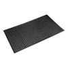 <strong>Crown</strong><br />Safewalk-Light Drainage Safety Mat, Rubber, 36 x 60, Black