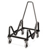 Olson Stacker Series Cart, Metal, 21.38" x 35.5" x 37", Black
