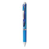EnerGel RTX Gel Pen, Retractable, Medium 0.7 mm, Blue Ink, Blue/Gray Barrel