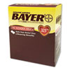 <strong>Bayer®</strong><br />Aspirin Tablets, Two-Pack, 50 Packs/Box