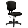 Volt Series Task Chair, Supports Up to 250 lb, 18" to 22.25" Seat Height, Black