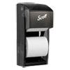 Essential Srb Tissue Dispenser, 6 6/10 X 6 X 13 6/10, Plastic, Smoke