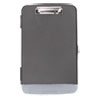 Storage Clipboard with Pen Compartment, 0.5" Clip Capacity, Holds 8.5 x 11 Sheets, Black