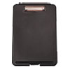 <strong>Universal®</strong><br />Storage Clipboard, 0.5" Clip Capacity, Holds 8.5 x 11 Sheets, Black