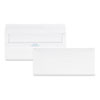 Redi-Seal Envelope, #10, Commercial Flap, Redi-Seal Closure, 4.13 X 9.5, White, 500/box