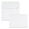Greeting Card/Invitation Envelope, A-6, Square Flap, Gummed Closure, 4.75 x 6.5, White, 500/Box